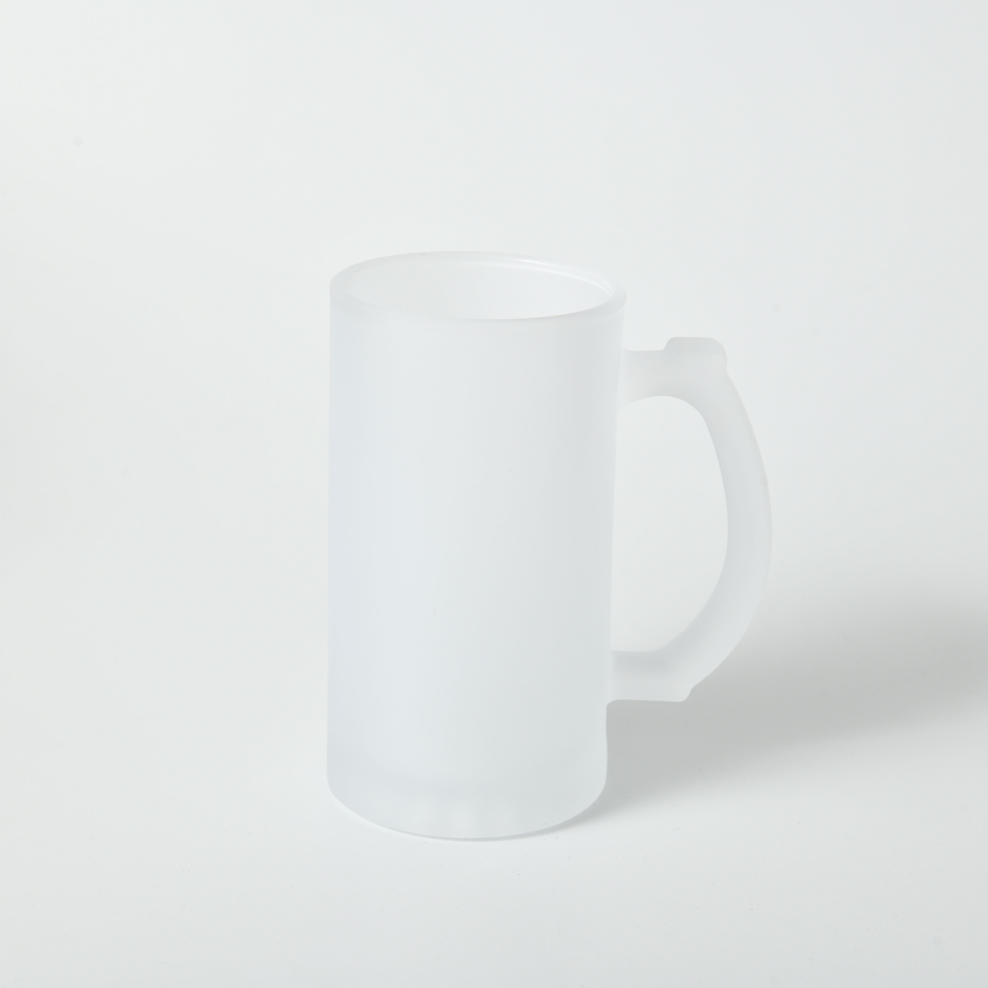 Матовая стеклянная пивная кружка – 500 мл